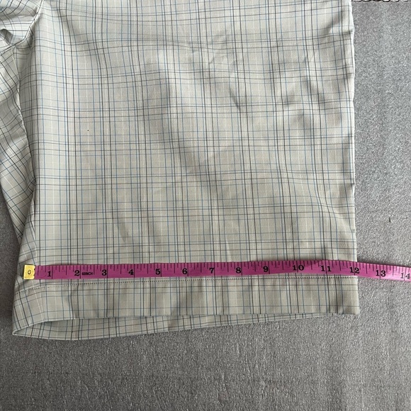 [W40]Nike Golf Dry Fit men Check Pattern Performance Shorts - Picture 4 of 7